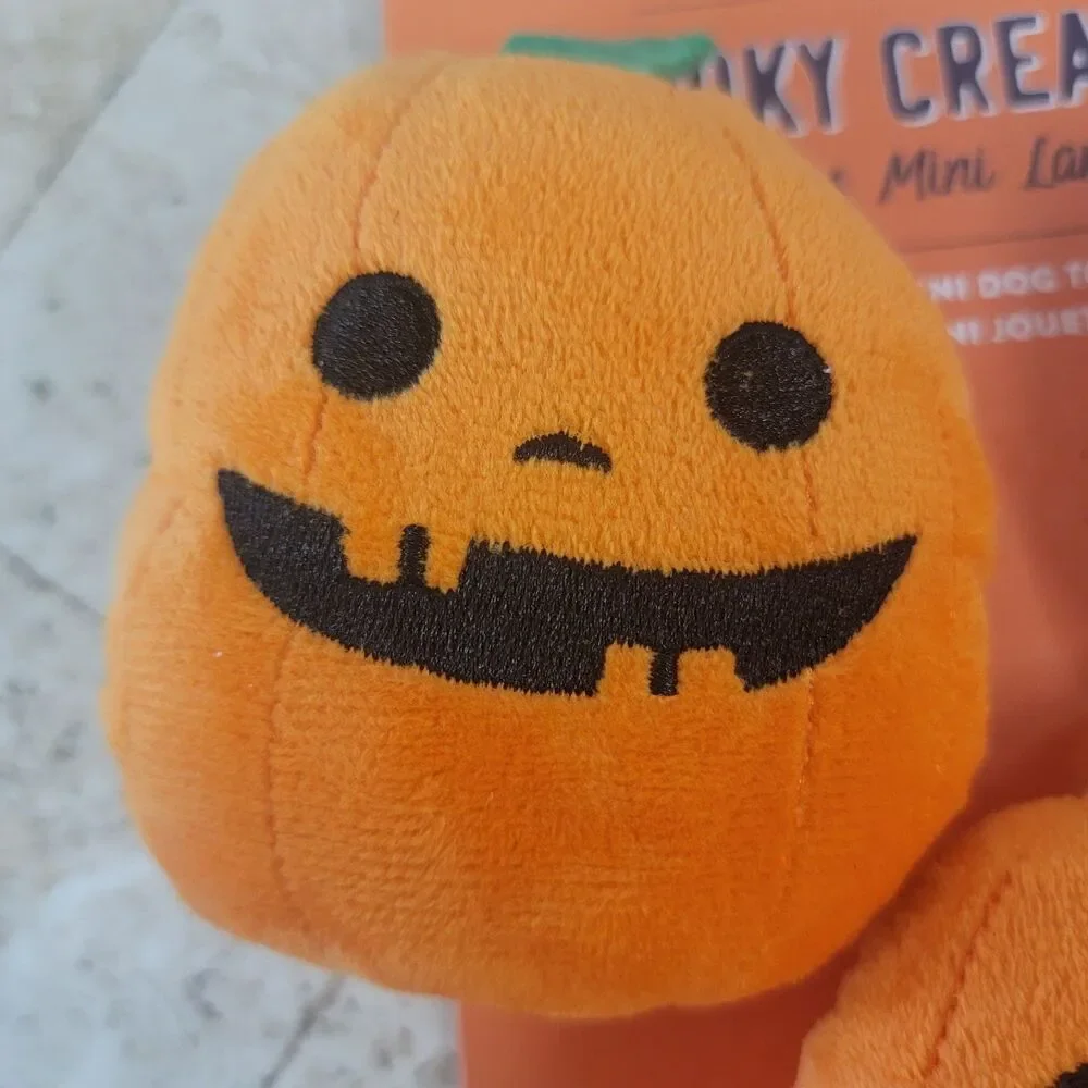 Fringe Studio Halloween Squeaky Dog Toy Set Jack’s Mini Lanterns 3‑Pack NWT
